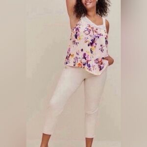 Torrid Crochet Detail Tank Top Size 2X
Multicolor New